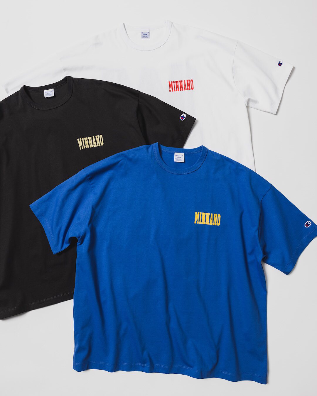 Beams x Champion x MIN-NANO / Print Tee